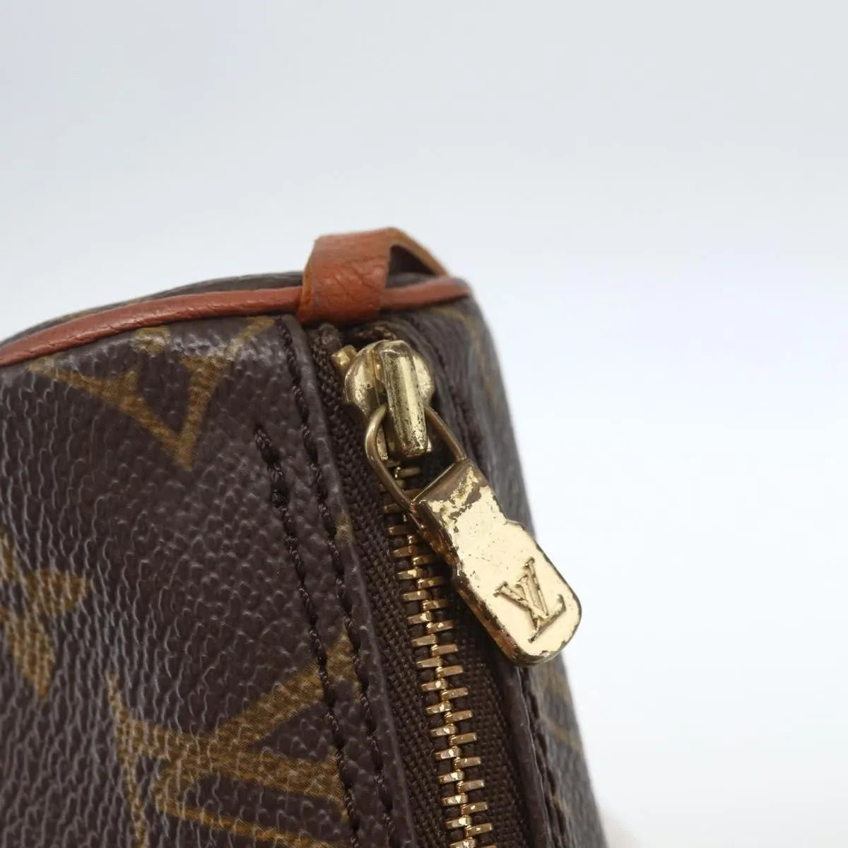 Louis Vuitton Papillon Pochette Monogram Canvas, Brown, Canvas, Clutch