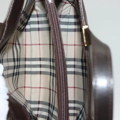 Burberry Vintage Leather, Brown, Leather, Handbag