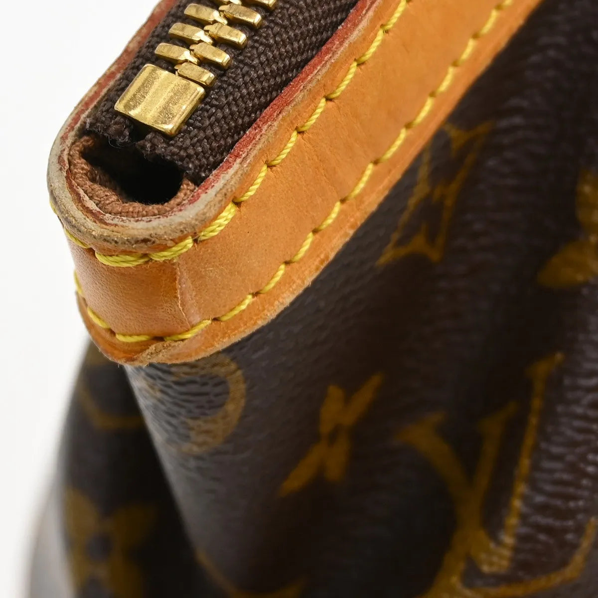 Louis Vuitton Tivoli Monogram Canvas, Brown, Canvas, Handbag