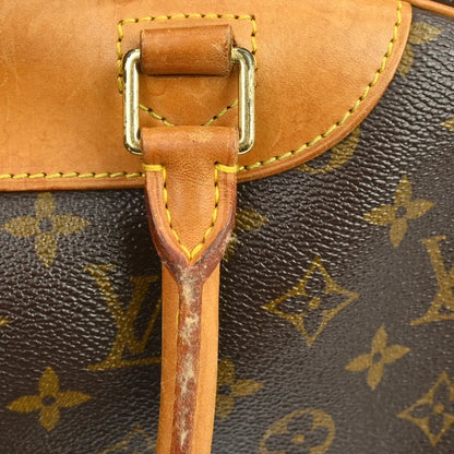 Louis Vuitton Deauville Monogram Canvas, Brown, Canvas, Handbag