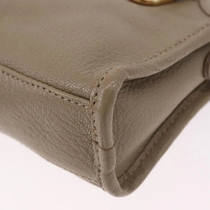 Balenciaga City Classic Studs Leather, Beige, Leather, Handbag