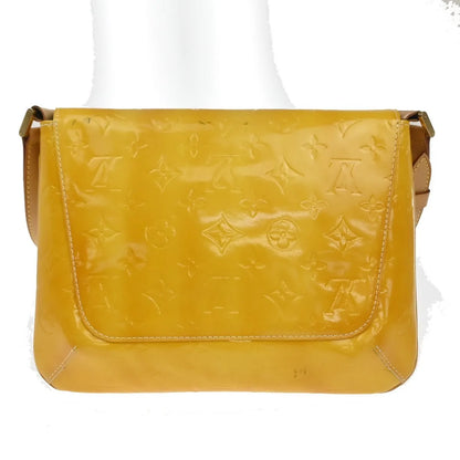 Louis Vuitton Thompson Street Monogram Vernis, Yellow, Patent Leather, Shoulder Bag