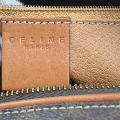 Celine Macadam Macadam with leather, Brown, PVC, Handbag