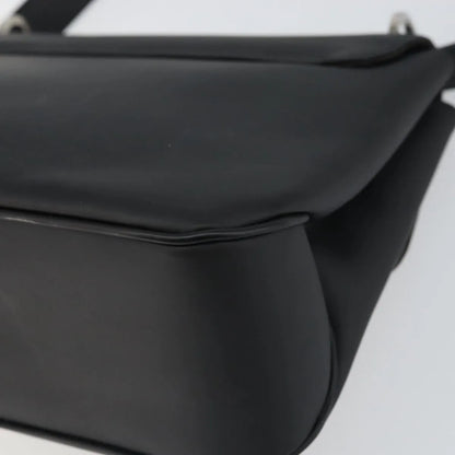 Salvatore Ferragamo Vala Leather, Black, Patent Leather, Shoulder Bag