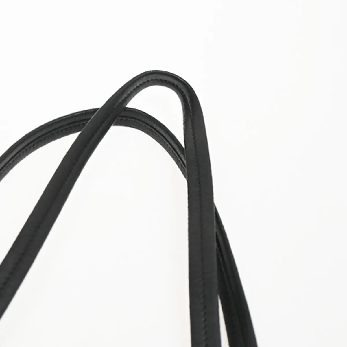Prada Bow Tie Pleated Tote Leather, Black, Leather, Shoulder Bag