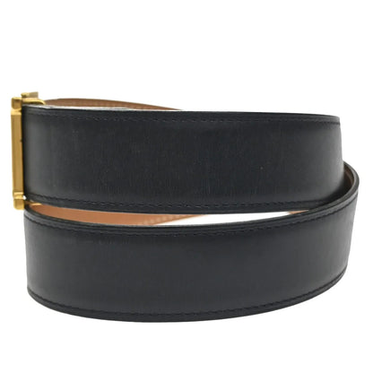 Hermes Constance Reversible Belt Leather, Black, Leather, Belt