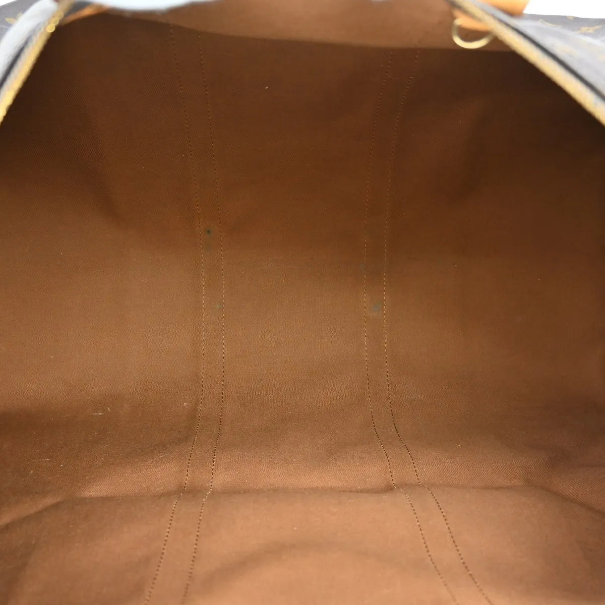 Louis Vuitton Keepall Monogram, Brown, Canvas, Travel Bag
