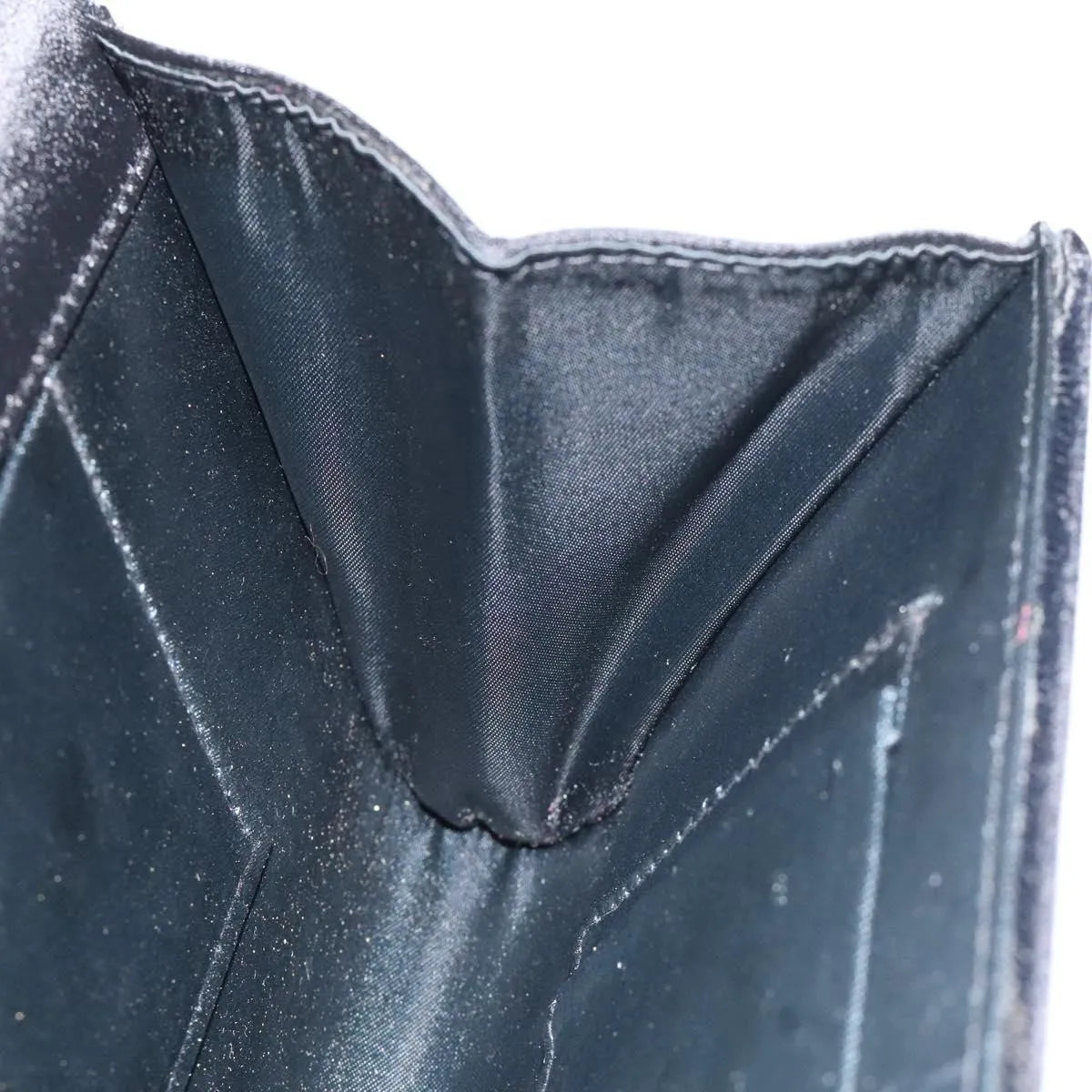 Gucci Vintage Flap Velvet, Black, Velvet, Shoulder Bag