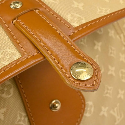 Louis Vuitton Sac Mary Kate Mini Lin, Beige, Canvas, Handbag