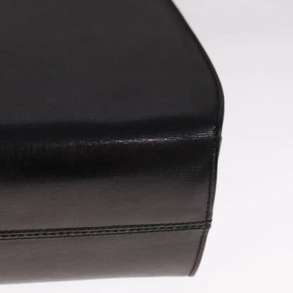 Salvatore Ferragamo Vintage Leather, Black, Leather, Shoulder Bag