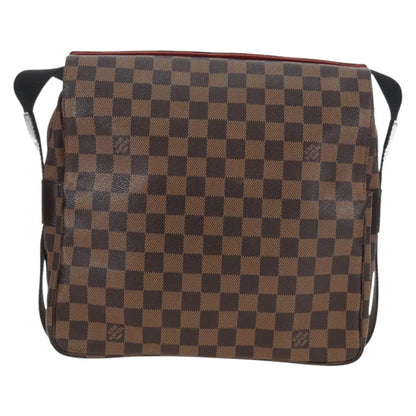 Louis Vuitton Naviglio Damier, Brown, Canvas, Shoulder Bag
