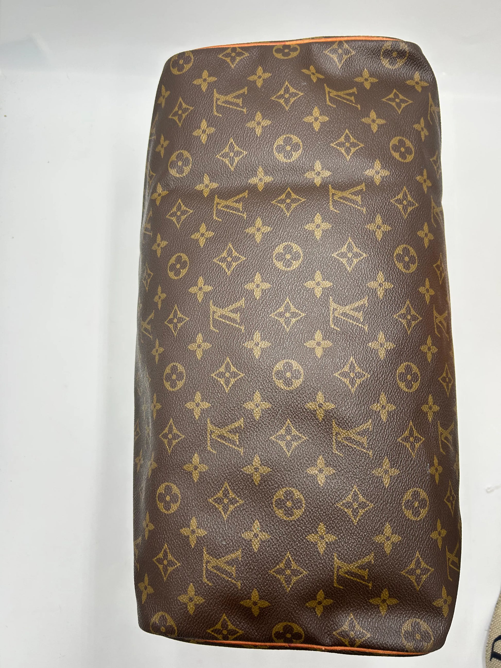 Louis Vuitton Speedy Monogram Canvas, Brown, Canvas, Handbag