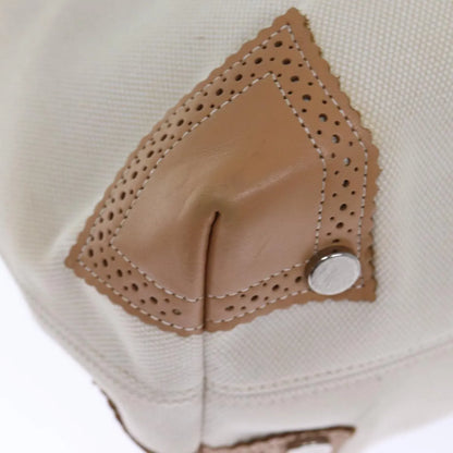 Burberry Blue Label Canvas, Beige, Canvas, Tote Bag