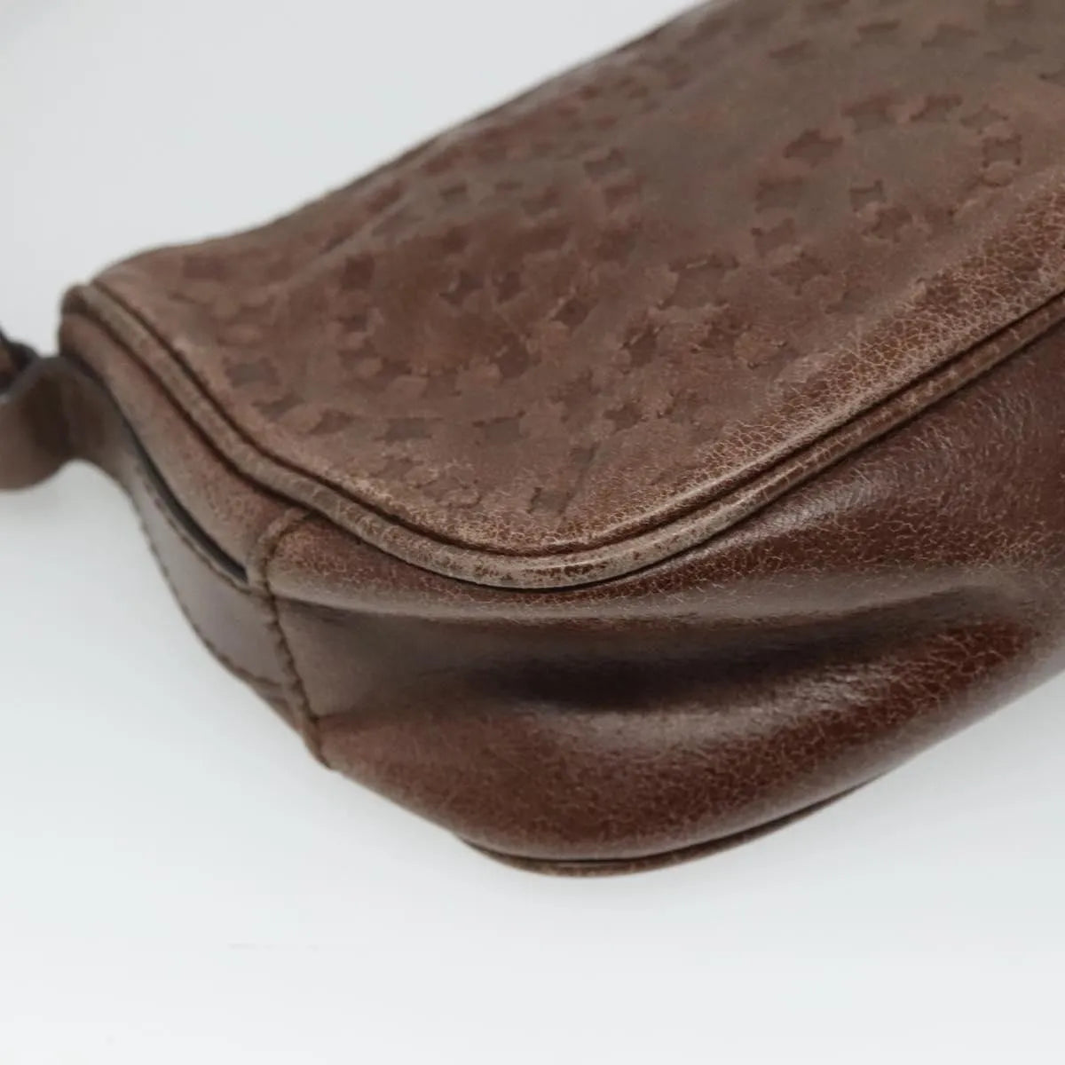Celine Vintage Leather, Brown, Leather, Shoulder Bag