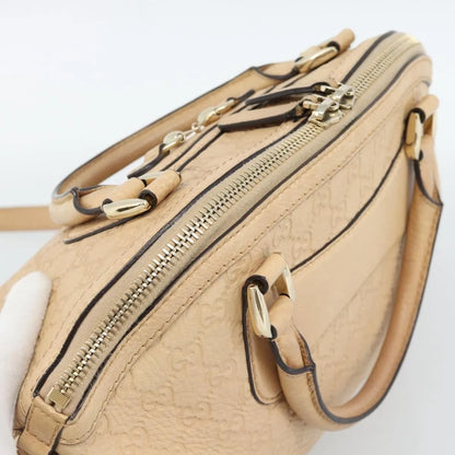 Gucci New Pelham Tote Guccissima Leather, Beige, Leather, Handbag