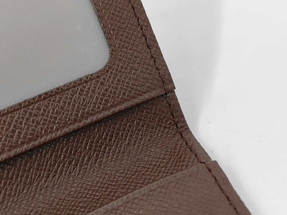Louis Vuitton Slender Damier, Brown, Canvas, Wallet