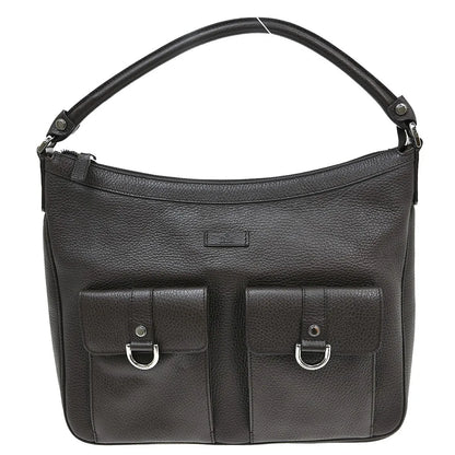 Gucci Abbey D-ring Handbag Calfskin, Brown, Leather, Handbag