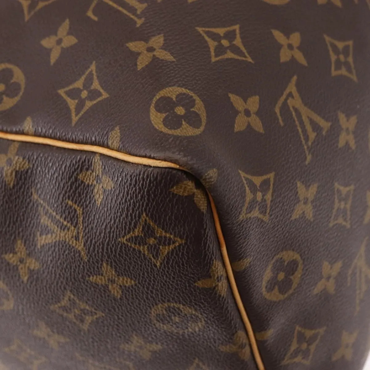 Louis Vuitton Keepall Monogram, Brown, Canvas, Travel Bag