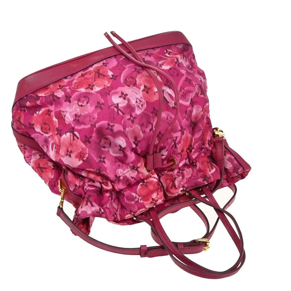 Louis Vuitton Noefull Ikat Nylon, Pink, Nylon, Shoulder Bag