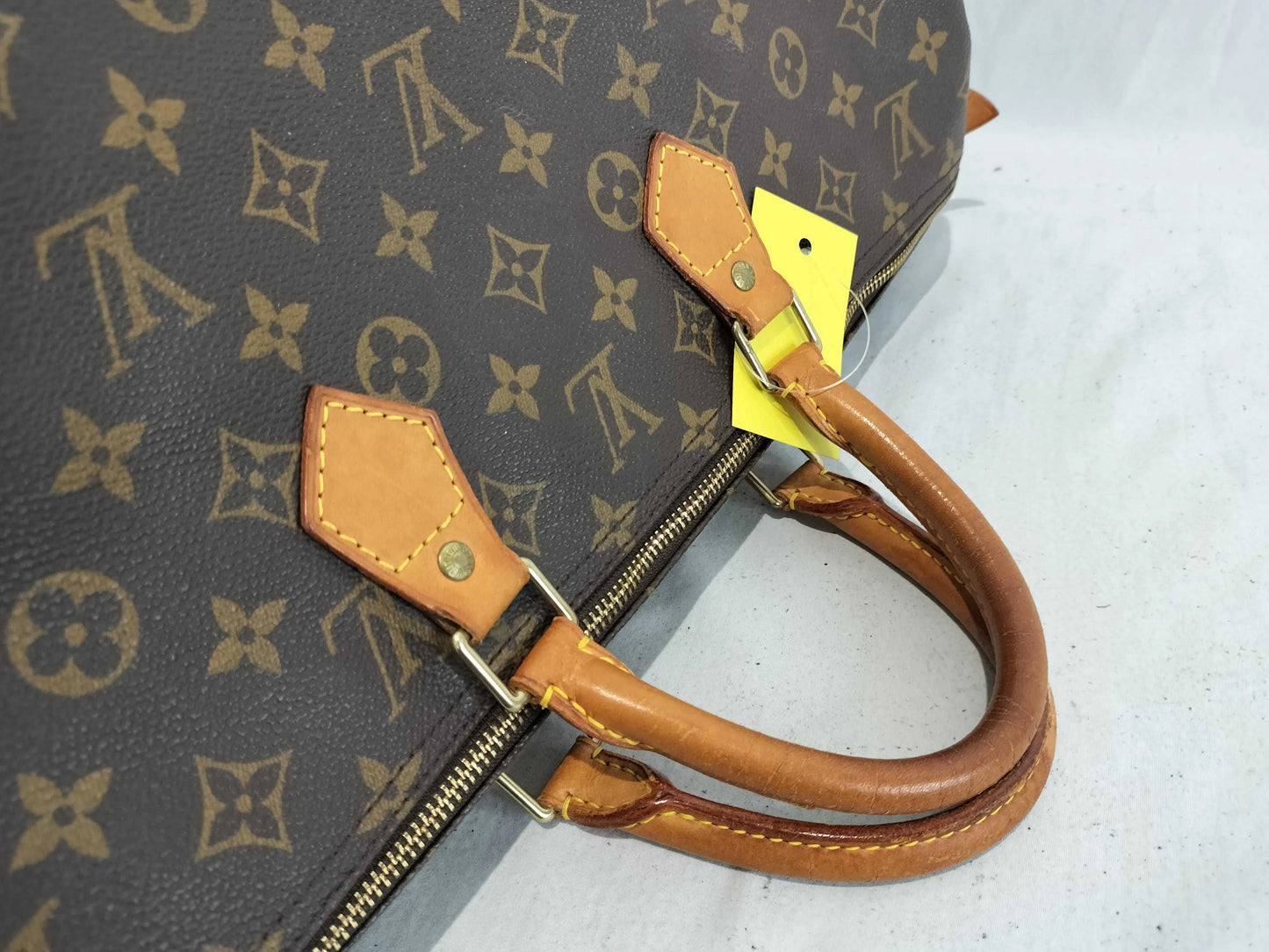 Louis Vuitton Speedy Monogram Canvas, Brown, Canvas, Handbag
