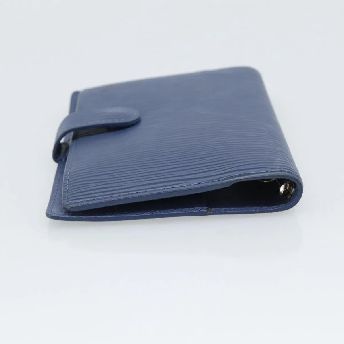 Louis Vuitton Agenda Cover Epi, Blue, Leather, Clutch