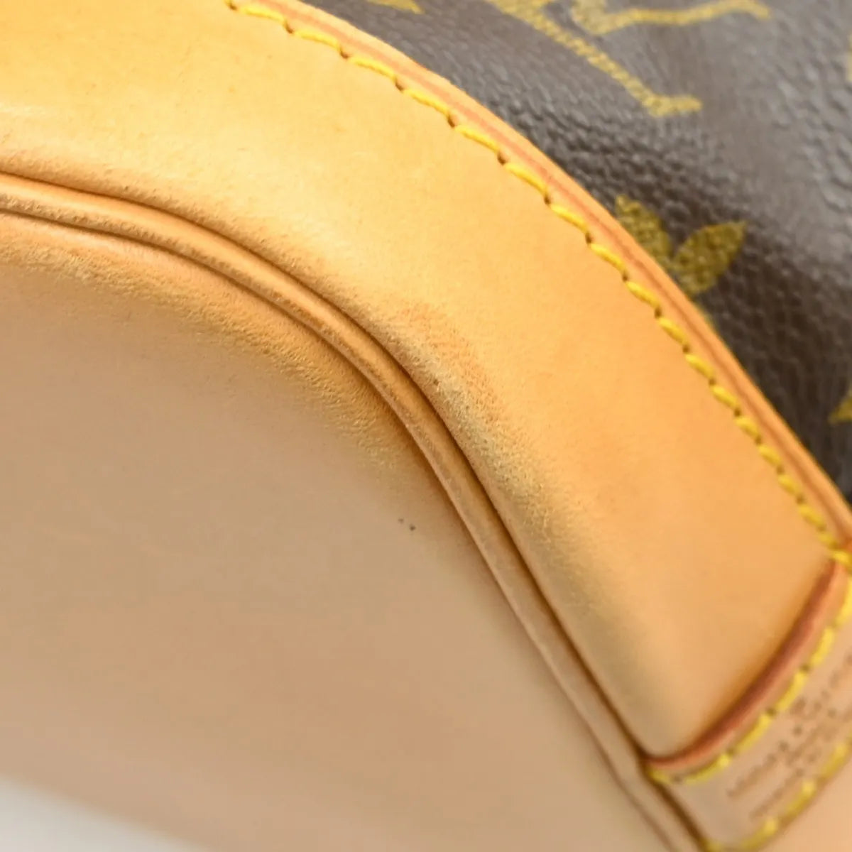 Louis Vuitton Alma Monogram, Brown, Canvas, Handbag