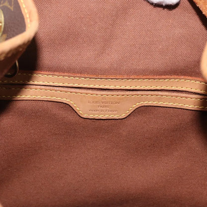 Louis Vuitton Montsouris Monogram, Brown, Canvas, Backpack
