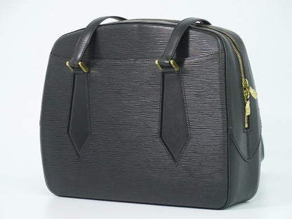 Louis Vuitton Voltaire Epi leather, Black, Leather, Shoulder Bag