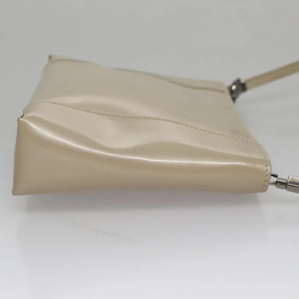 Christian Dior Shoulder Patent leather, Beige, Patent Leather, Shoulder Bag