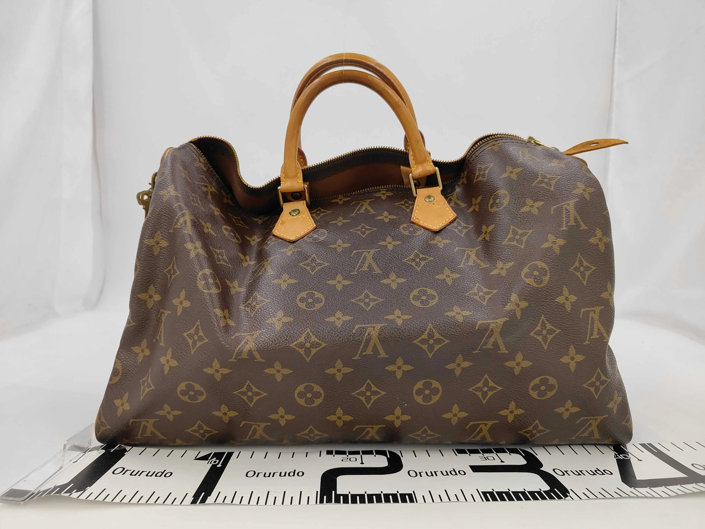 Louis Vuitton Speedy Monogram Canvas, Brown, Canvas, Handbag