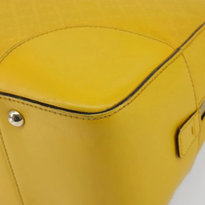 Gucci Bright Top Handle Diamante Leather, Yellow, Leather, Handbag