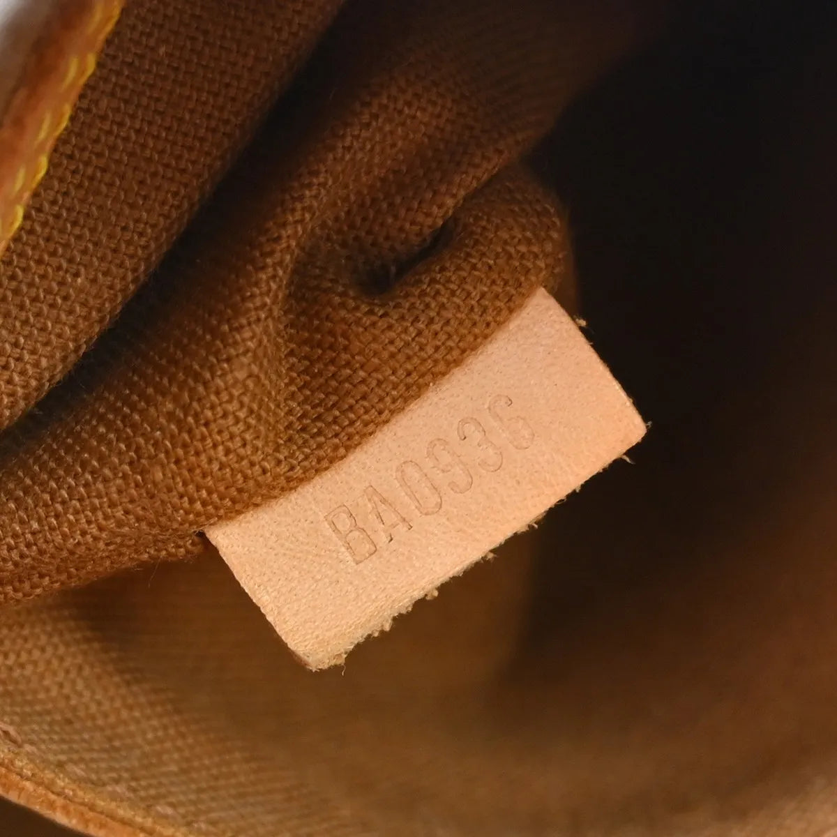 Louis Vuitton Alma Monogram, Brown, Canvas, Handbag