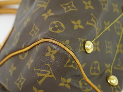 Louis Vuitton Tivoli Monogram Canvas, Brown, Canvas, Handbag