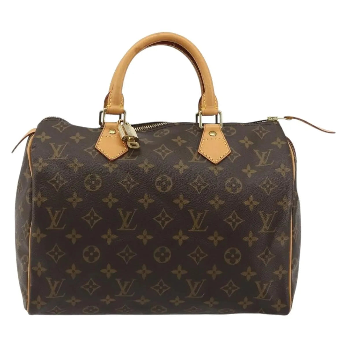 Louis Vuitton Speedy Monogram Canvas, Brown, Canvas, Handbag