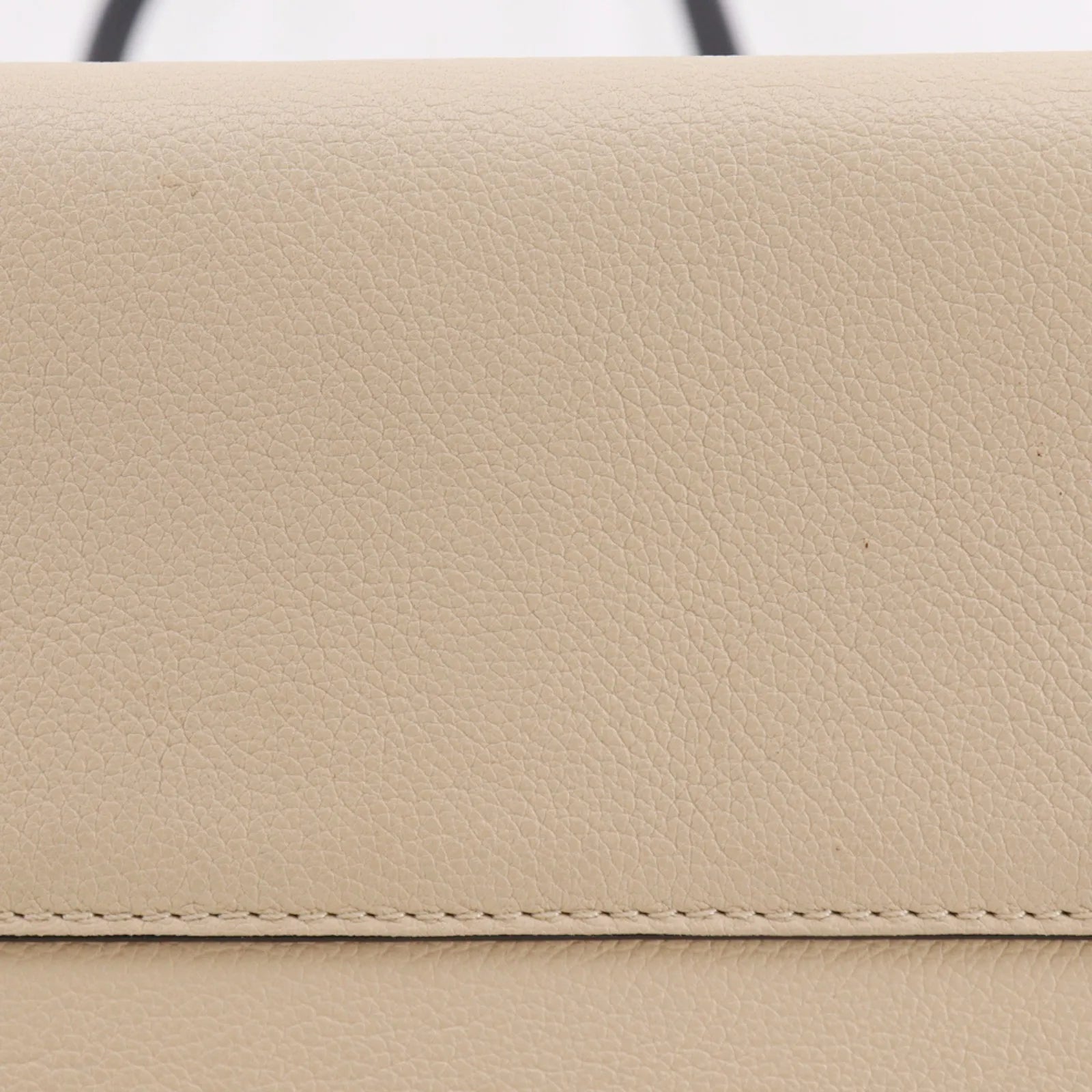 Louis Vuitton Lockme Cabas Leather, Beige, Leather, Tote Bag