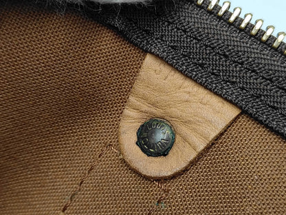 Louis Vuitton Keepall Monogram, Brown, Canvas, Travel Bag