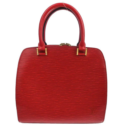 Louis Vuitton Pont Neuf Epi, Red, Leather, Handbag