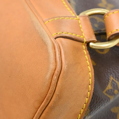 Louis Vuitton Montsouris Monogram Canvas, Brown, Canvas, Backpack