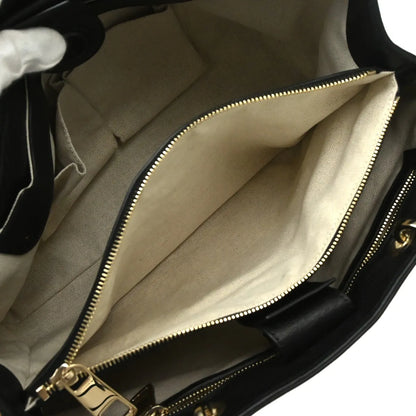 Gucci Bamboo Suede, Brown, Fur, Tote Bag