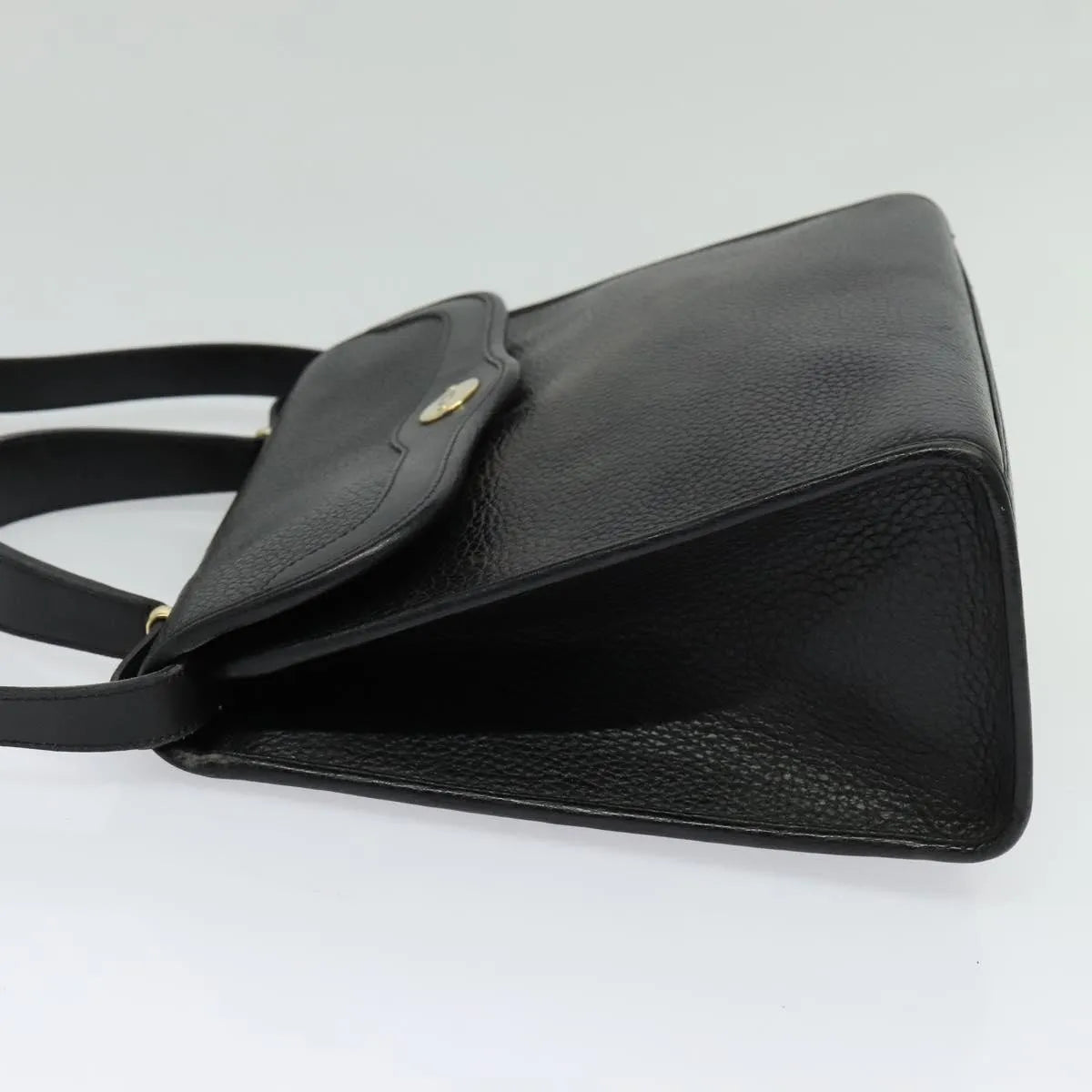Christian Dior Vintage Leather, Black, Leather, Handbag