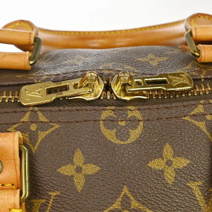 Louis Vuitton Keepall Monogram Canvas, Brown, Canvas, Travel Bag