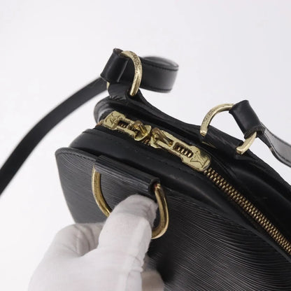 Louis Vuitton Mabillon Epi Leather, Black, Leather, Backpack