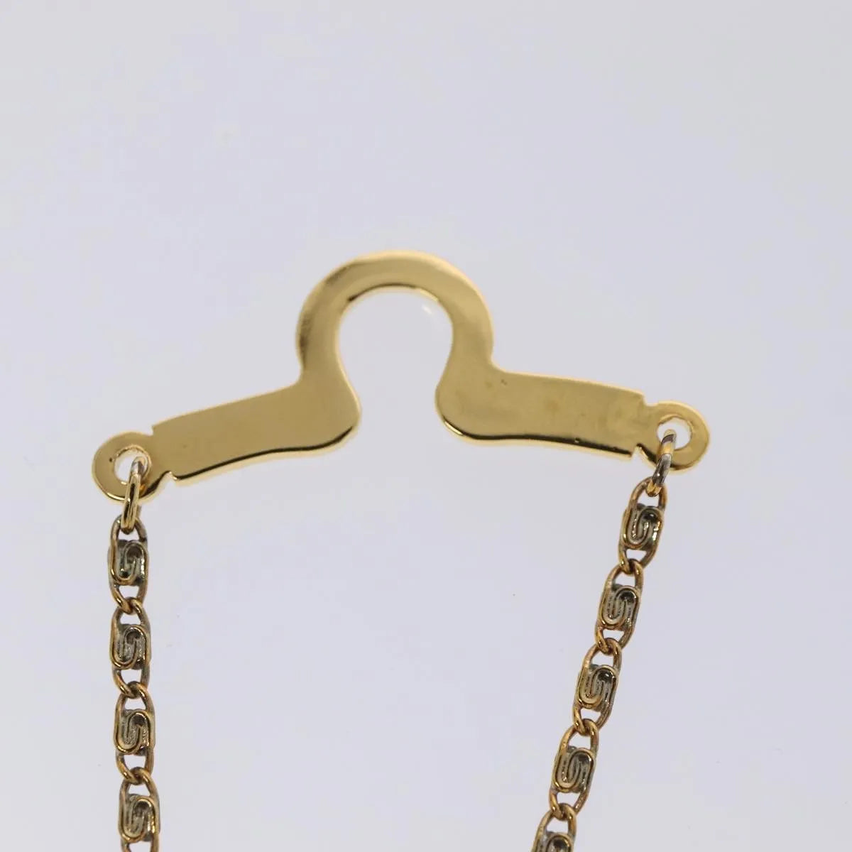 Christian Dior CD Pendant Metal, Gold, Gold Plated, Necklace