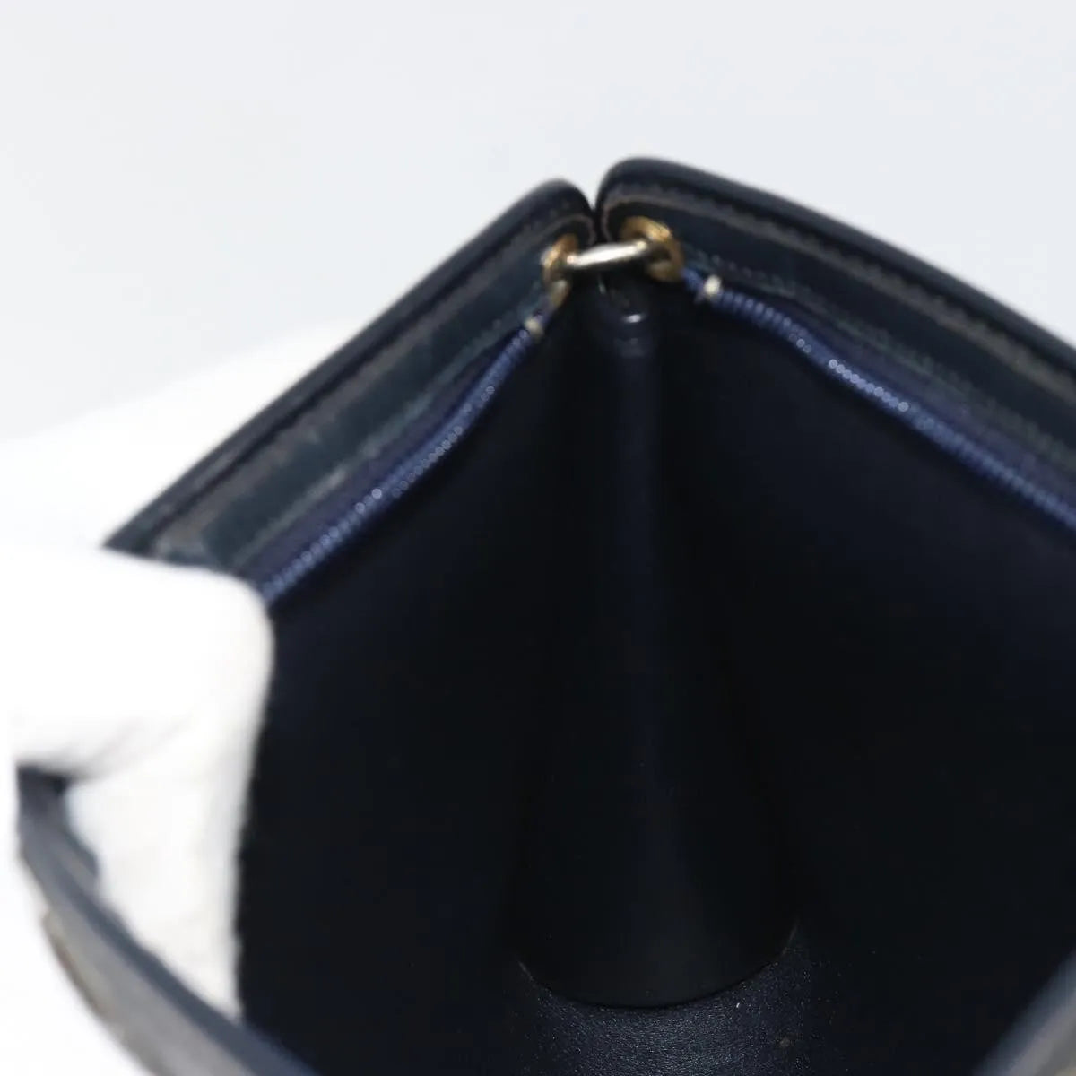Christian Dior Vintage Trotter Canvas, Navy, Canvas, Shoulder Bag