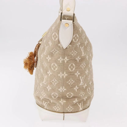 Louis Vuitton Besace Handbag Monogram Sabbia, Beige, Canvas, Shoulder Bag