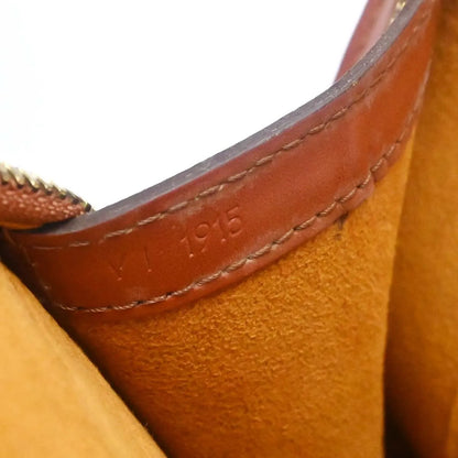 Louis Vuitton Lussac Epi Leather, Brown, Leather, Shoulder Bag