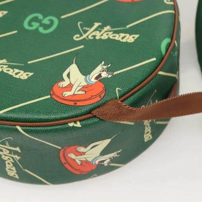 Gucci The Jetsons Web Sherry Line Roun Jetsons Web Sherry Line PVC, Green, PVC, Backpack