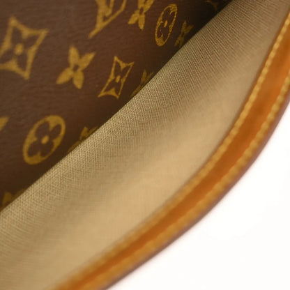 Louis Vuitton Reporter Monogram, Brown, Canvas, Shoulder Bag