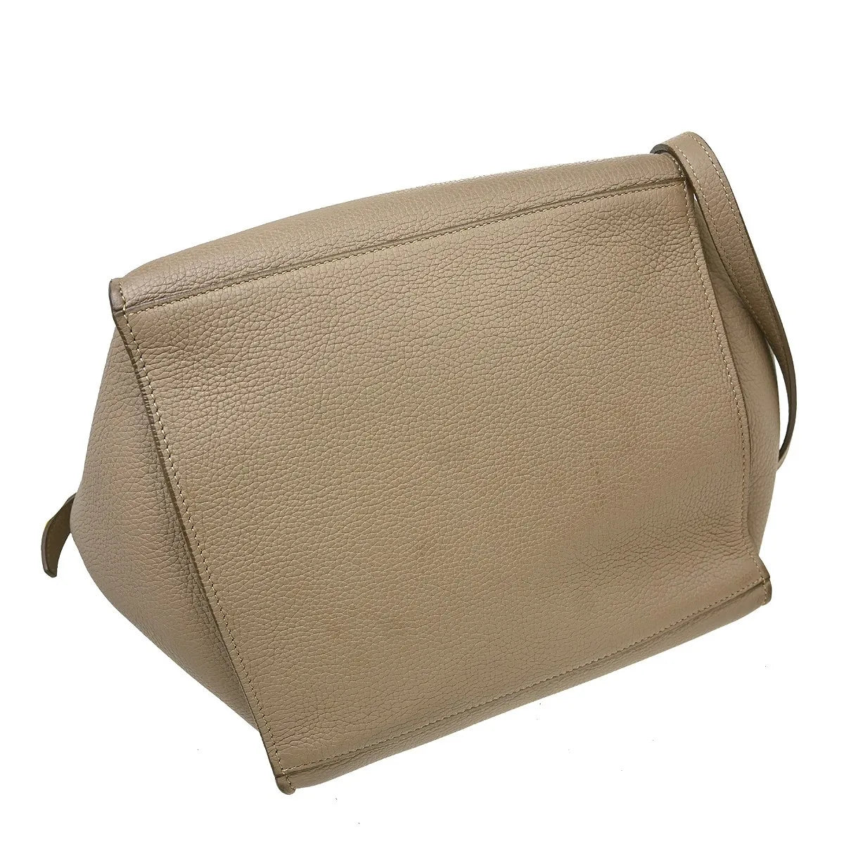 Celine Big Grained Calfskin, Gray, Leather, Handbag