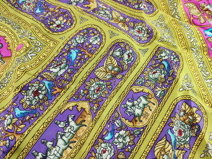 Hermes Carré 90 Silk multicolor, Multicolour, Silk, Scarf